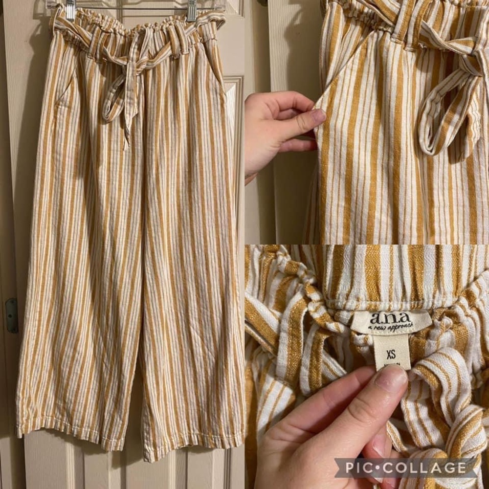 Striped Flowy Pants